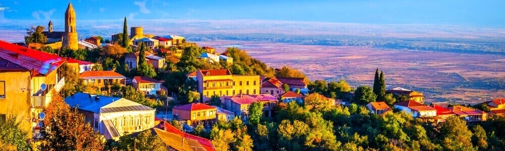 Individual tours and travels from Kazakhstan to Georgia to the city of Signahs -Keetia